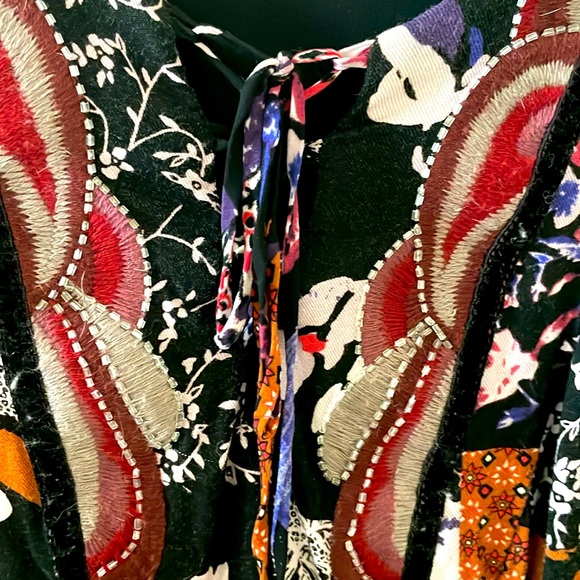 Patchwork midi dress - Picture 4 of 6